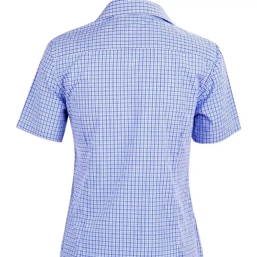 Picture of Winning Spirit, Ladies Gingham S/S Shirt